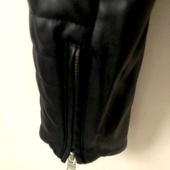 Armani Exchange 3 tone Wool Blend short moto style jacket. - Picture 6 of 13